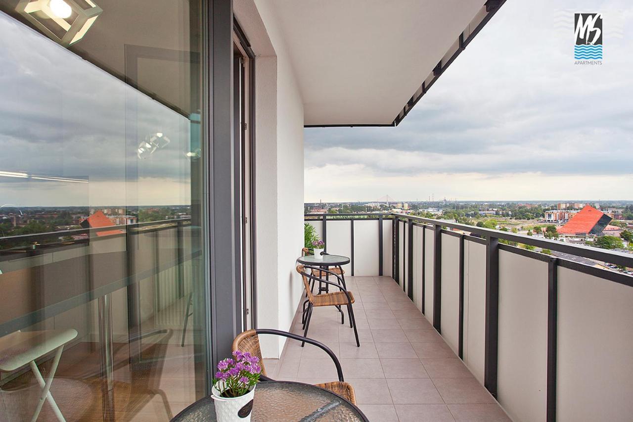 Ms Apartments Sky Tower IV Gdańsk Exteriör bild